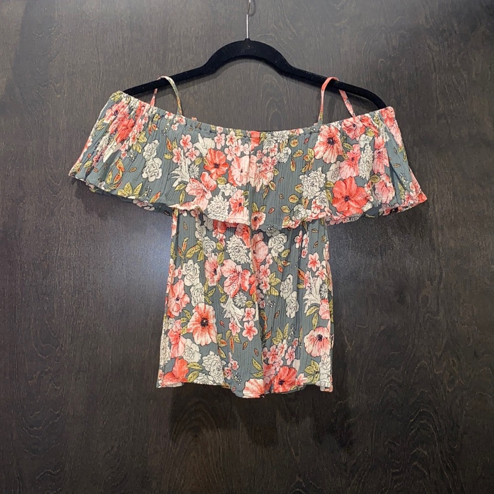 Billabong Floral Crop Top